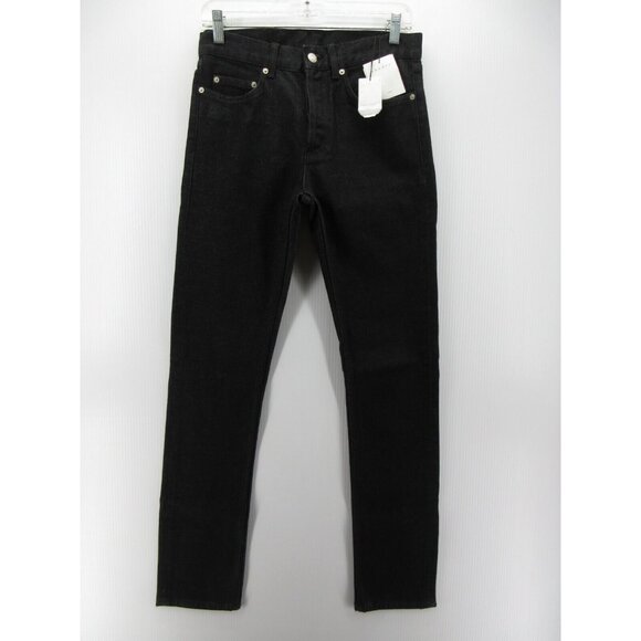 Sandro Paris Jeans 27 Skinny Denim Stretch Pants Button Fly NEW - Picture 1 of 13